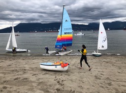 active play day over on the Discovery Family times beach 