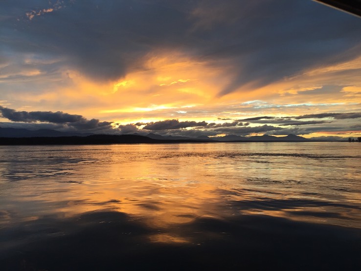 Sunsets go  You see 