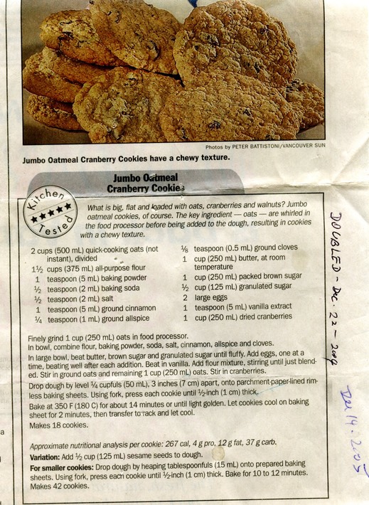 Jumbo Oatmeal Cranberry297